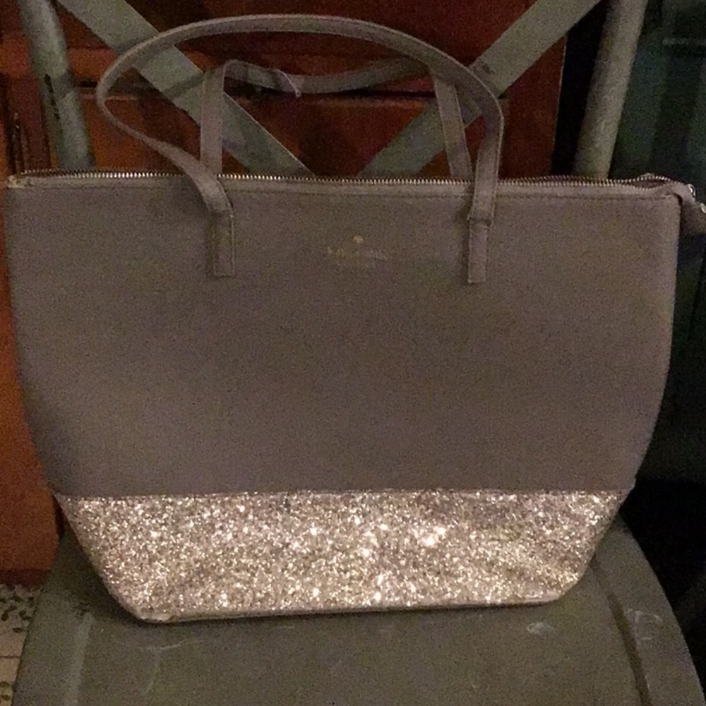Kate Spaid Glitter Tote